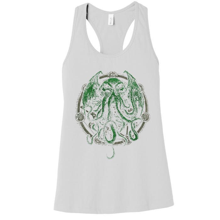 Cthulhu Lovecraft Women's Racerback Tank