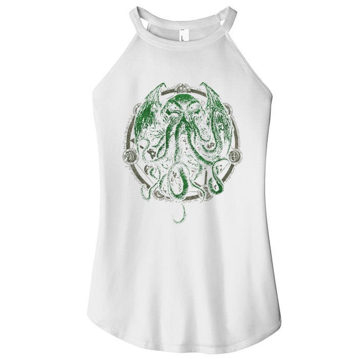 Cthulhu Lovecraft Women's Perfect Tri Rocker Tank