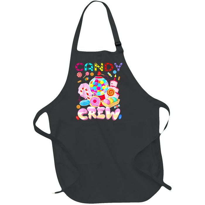 Candy Land Candy Crew Party Halloween Costumes Full-Length Apron With Pockets