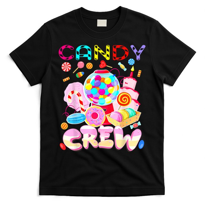 Candy Land Candy Crew Party Halloween Costumes T-Shirt