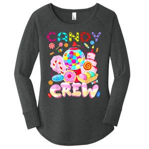 Candy Land Candy Crew Party Halloween Costumes Women's Perfect Tri Tunic Long Sleeve Shirt