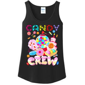 Candy Land Candy Crew Party Halloween Costumes Ladies Essential Tank