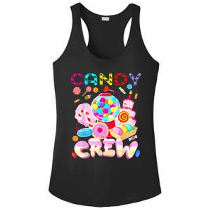 Candy Land Candy Crew Party Halloween Costumes Ladies PosiCharge Competitor Racerback Tank