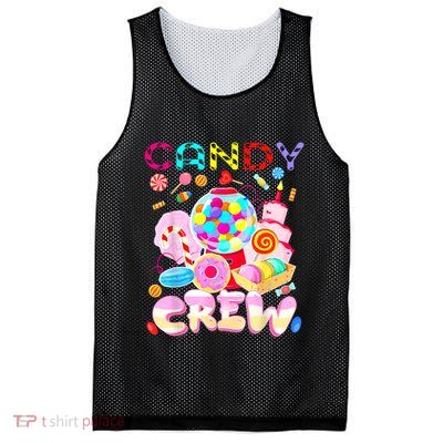 Candy Land Candy Crew Party Halloween Costumes Mesh Reversible Basketball Jersey Tank
