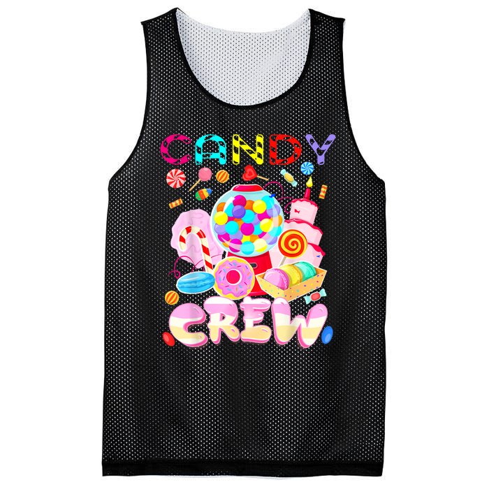 Candy Land Candy Crew Party Halloween Costumes Mesh Reversible Basketball Jersey Tank