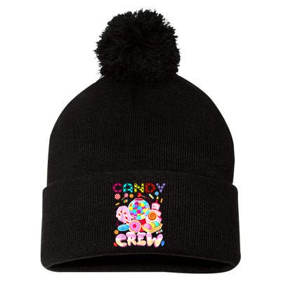 Candy Land Candy Crew Party Halloween Costumes Pom Pom 12in Knit Beanie
