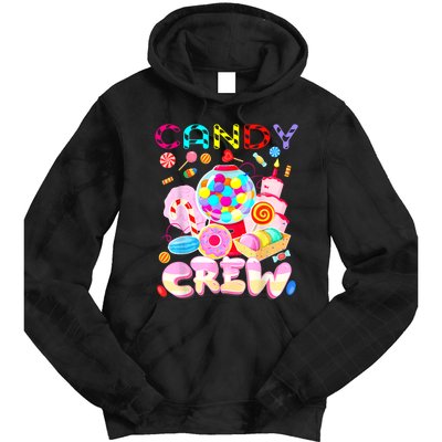 Candy Land Candy Crew Party Halloween Costumes Tie Dye Hoodie