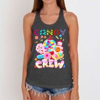 Candy Land Candy Crew Party Halloween Costumes Women's Knotted Racerback Tank