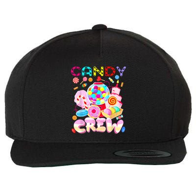 Candy Land Candy Crew Party Halloween Costumes Wool Snapback Cap