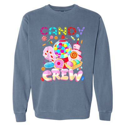 Candy Land Candy Crew Party Halloween Costumes Garment-Dyed Sweatshirt