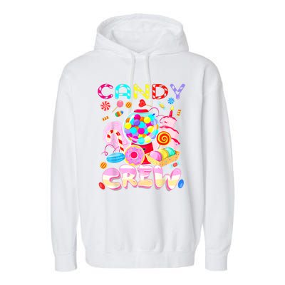 Candy Land Candy Crew Party Halloween Costumes Garment-Dyed Fleece Hoodie