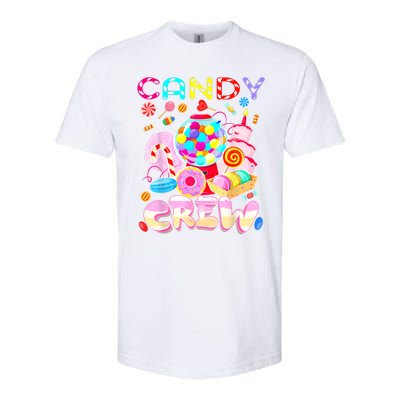 Candy Land Candy Crew Party Halloween Costumes Softstyle CVC T-Shirt