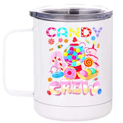 Candy Land Candy Crew Party Halloween Costumes 12 oz Stainless Steel Tumbler Cup