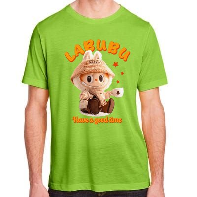 Cute Labubu Classic Pose Funny Labubu Gift Adult ChromaSoft Performance T-Shirt