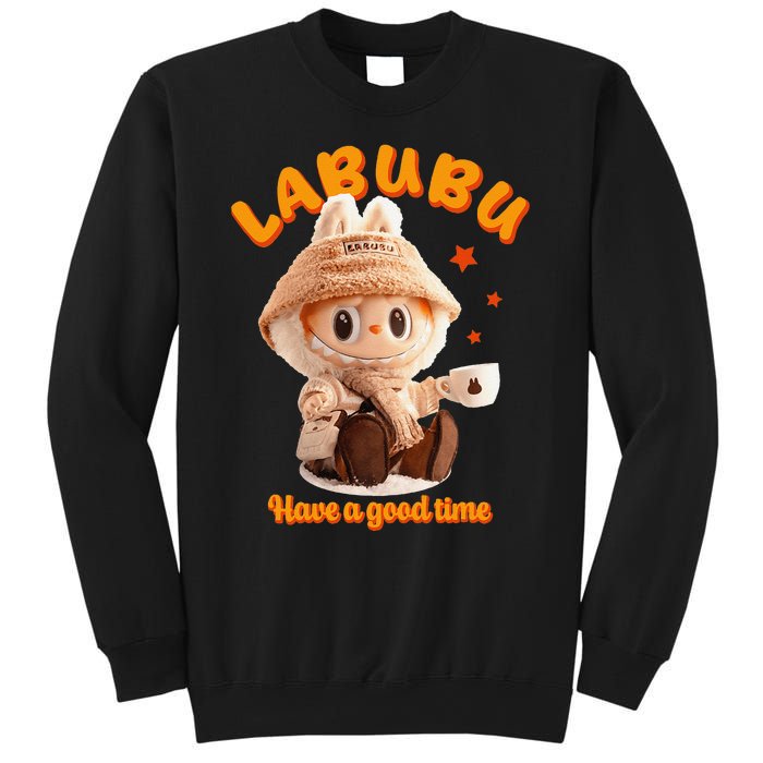 Cute Labubu Classic Pose Funny Labubu Gift Sweatshirt