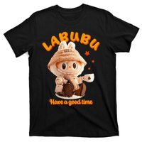 Cute Labubu Classic Pose Funny Labubu Gift T-Shirt