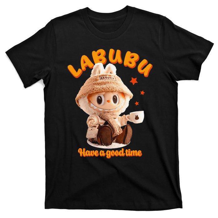 Cute Labubu Classic Pose Funny Labubu Gift T-Shirt