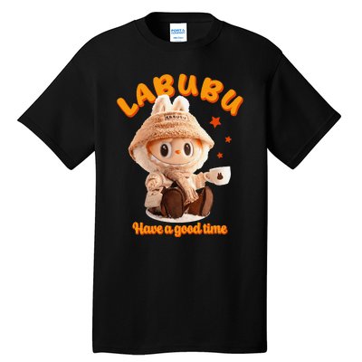 Cute Labubu Classic Pose Funny Labubu Gift Tall T-Shirt