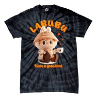 Cute Labubu Classic Pose Funny Labubu Gift Tie-Dye T-Shirt