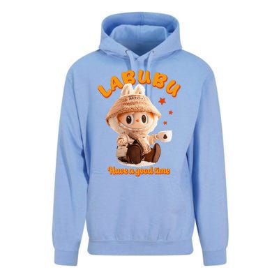 Cute Labubu Classic Pose Funny Labubu Gift Unisex Surf Hoodie