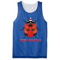 Cute Ladybug Christmas Tree Lights Great Gift Mesh Reversible Basketball Jersey Tank