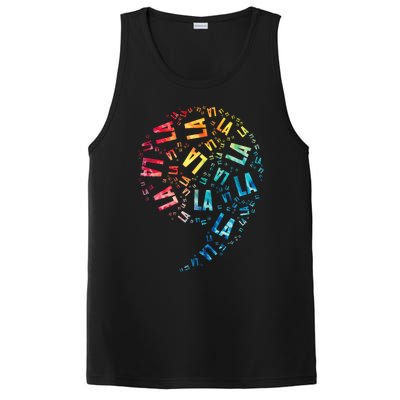 Comma La Cat Tie Dye PosiCharge Competitor Tank