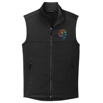 Comma La Cat Tie Dye Collective Smooth Fleece Vest