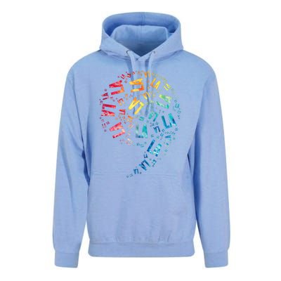 Comma La Cat Tie Dye Unisex Surf Hoodie