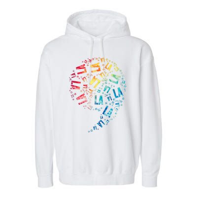 Comma La Cat Tie Dye Garment-Dyed Fleece Hoodie