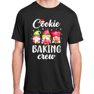 Cooking Lover Christmas Gnomes Cookie Baking Crew Pajamas Cute Gift Adult ChromaSoft Performance T-Shirt