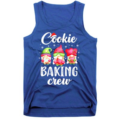 Cooking Lover Christmas Gnomes Cookie Baking Crew Pajamas Cute Gift Tank Top