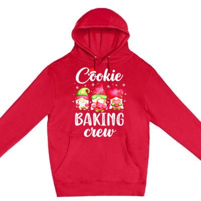 Cooking Lover Christmas Gnomes Cookie Baking Crew Pajamas Cute Gift Premium Pullover Hoodie