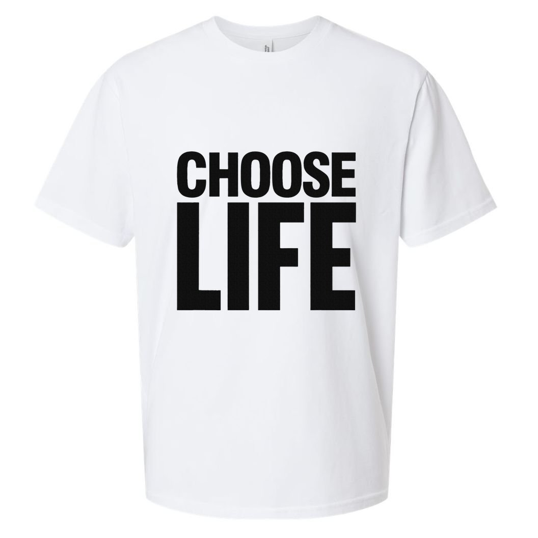 Choose Life Sueded Cloud Jersey T-Shirt