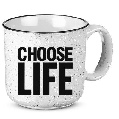 Choose Life 15oz Campfire Ceramic Mug