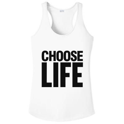 Choose Life Ladies PosiCharge Competitor Racerback Tank