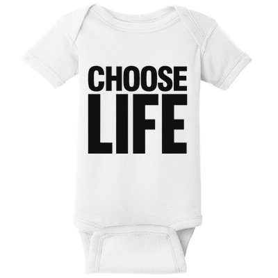 Choose Life Baby Bodysuit