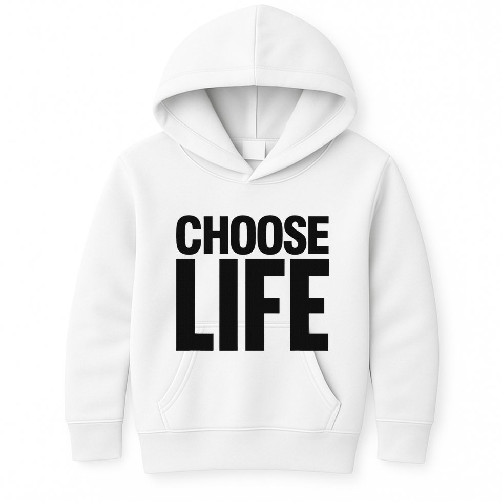 Choose Life Kids Hoodie