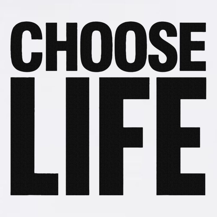 Choose Life Short Acrylic Beanie