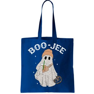 Coffee Lovers Cute Ghost Halloween Costume Boujee Boojee Funny Gift Tote Bag