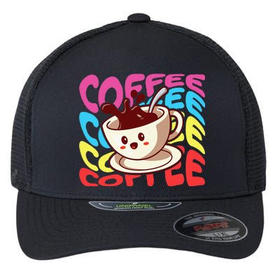 Coffee Lover Flexfit Unipanel Trucker Cap