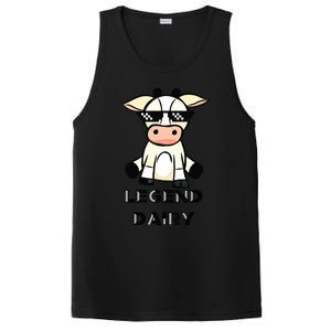 Cow Legendairy Cow Print Pun PosiCharge Competitor Tank