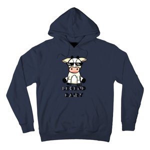 Cow Legendairy Cow Print Pun Hoodie