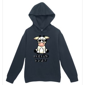 Cow Legendairy Cow Print Pun Urban Pullover Hoodie