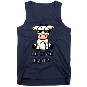 Cow Legendairy Cow Print Pun Tank Top