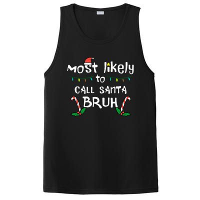 Christmas Likely Call Santa Bruh Xmas Family PosiCharge Competitor Tank