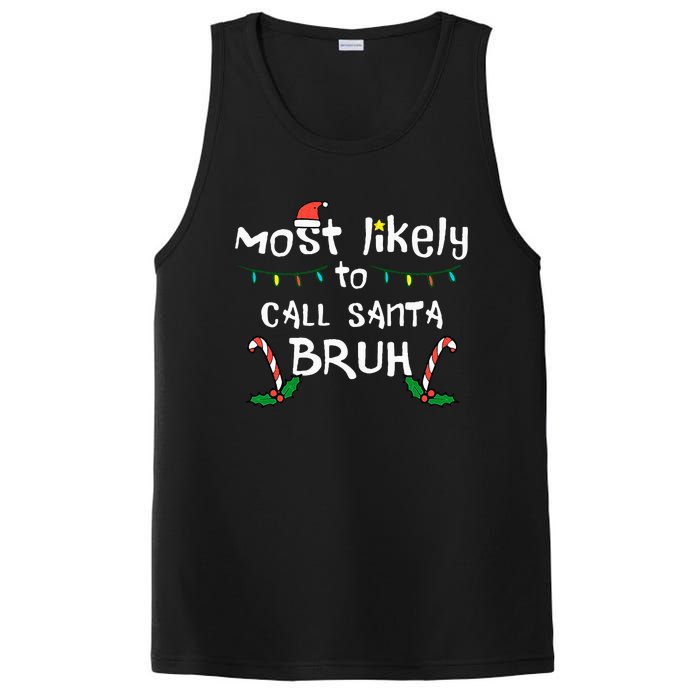 Christmas Likely Call Santa Bruh Xmas Family PosiCharge Competitor Tank