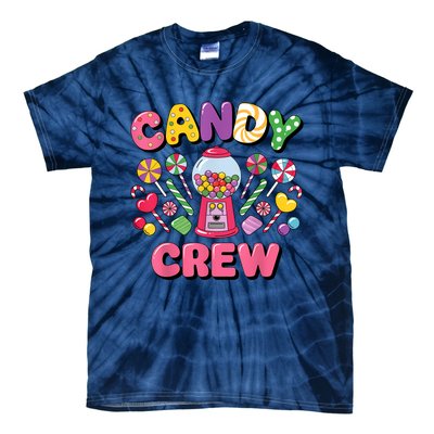 Candy Land Candy Crew Decorations Sweetie Candy Squad Cool Tie-Dye T-Shirt