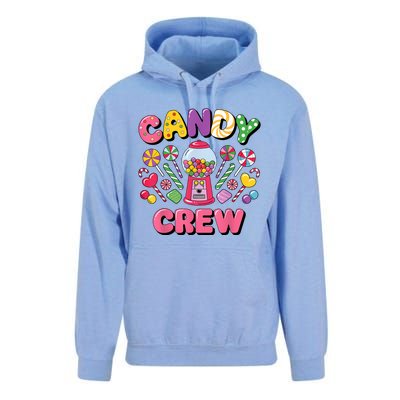 Candy Land Candy Crew Decorations Sweetie Candy Squad Cool Unisex Surf Hoodie