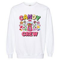 Candy Land Candy Crew Decorations Sweetie Candy Squad Cool Garment-Dyed Sweatshirt