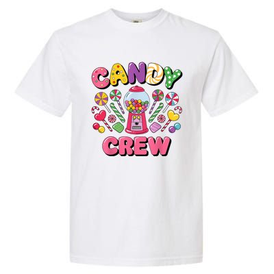 Candy Land Candy Crew Decorations Sweetie Candy Squad Cool Garment-Dyed Heavyweight T-Shirt